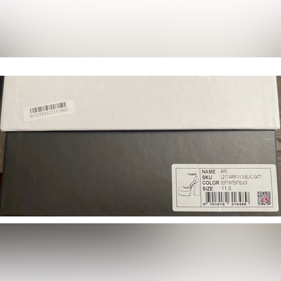 Larroudé Ari Patent Leather Ankle-Strap Platform Pumps size 11 new in box - Picture 8 of 10